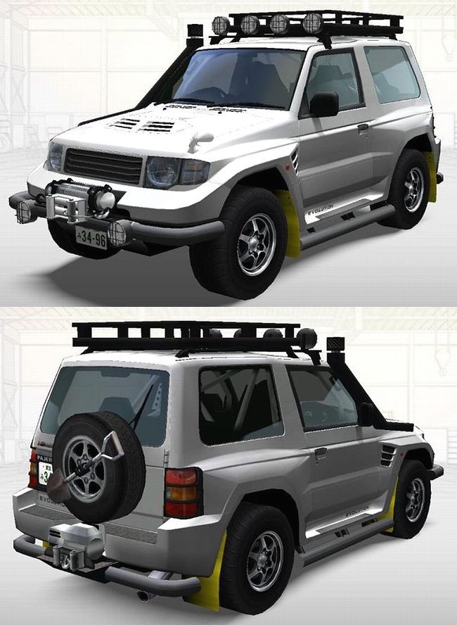 Mitsubishi pajero evolution v55w